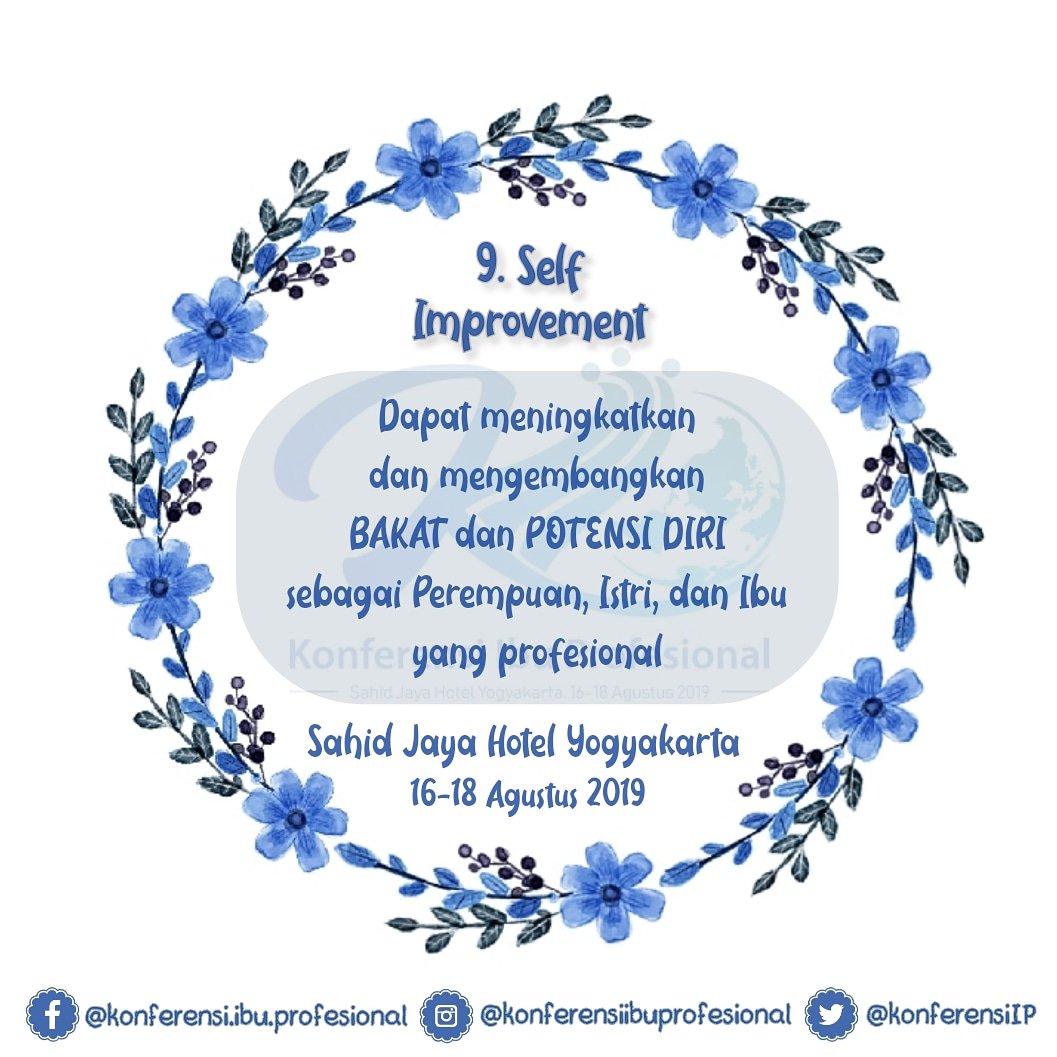 KonferensiIP's tweet photo. Belajar sepanjang hayat, dengan hadir KIP 2019, ibu pembelajar akan menemukan tempat untuk meningkatkan kompetensinya.

Masih ragu untuk mendaftar?

#KIP2019 
#ibuprofesional 
#eventjogja2019 
#ibuagenperubahan 
#everyoneischangemaker 
#konferensiibuprofesional2019 https://t.co/pNmCAie5GA