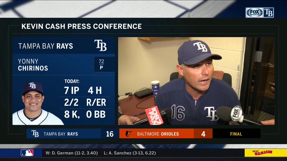 Rays 16, Orioles 4: In the big inning - DRaysBay