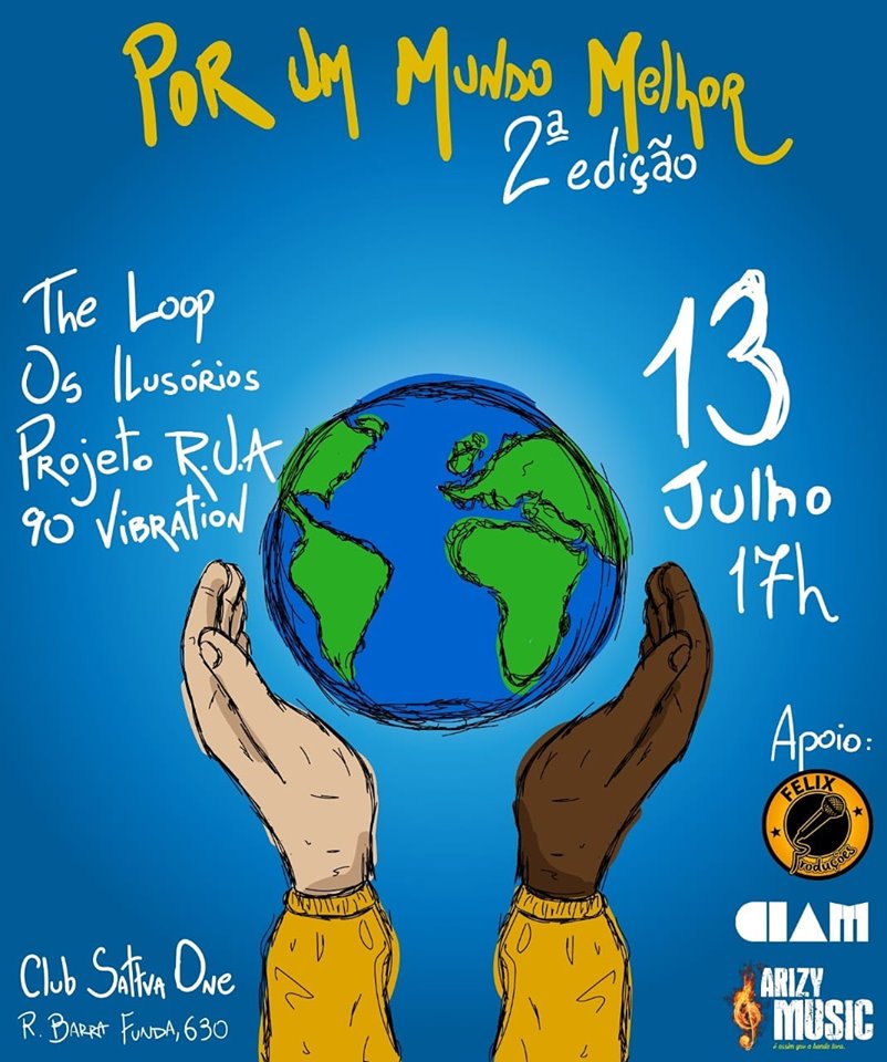 thelooprock's tweet photo. boraaaaaaaaaaaaaaaaaaaa amanhã meus queridos a partir das 17:00 tem @thelooprock  @projetoruarock  #osilusorios #90vibration no #DiaMundialDoRock  evento #porummundomelhor evento beneficente entrada somente 1 kg de alimento não perecível . 
Esperamos vocês lá !!!!
#rock #show https://t.co/8O1xZI0aXr