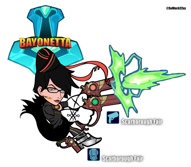 IMustZay's tweet photo. "Let's BRAWL, boys!"
Sabatons weapon concept--they're like Gauntlets, but for the feet!
#Brawlhalla #BrawlhallaArt #Bayonetta #Drawhalla https://t.co/34QbMcoTai