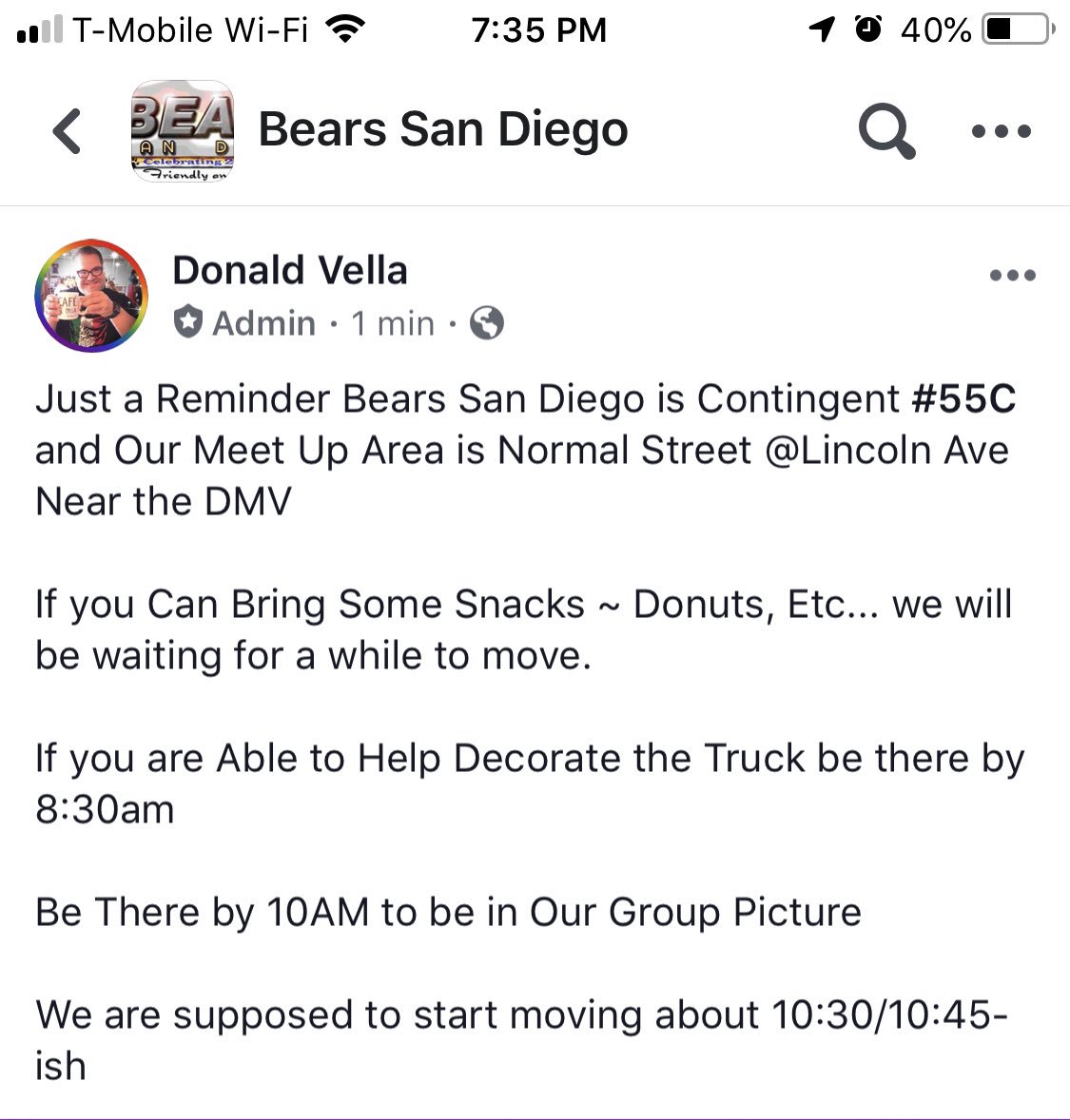 bears_la's tweet photo. For those interested in marching with the #BearsSanDiego contingent this weekend for @sdpride , here’s the info! https://t.co/IUqobZbPK8 https://t.co/IjJ3Tndbfa
