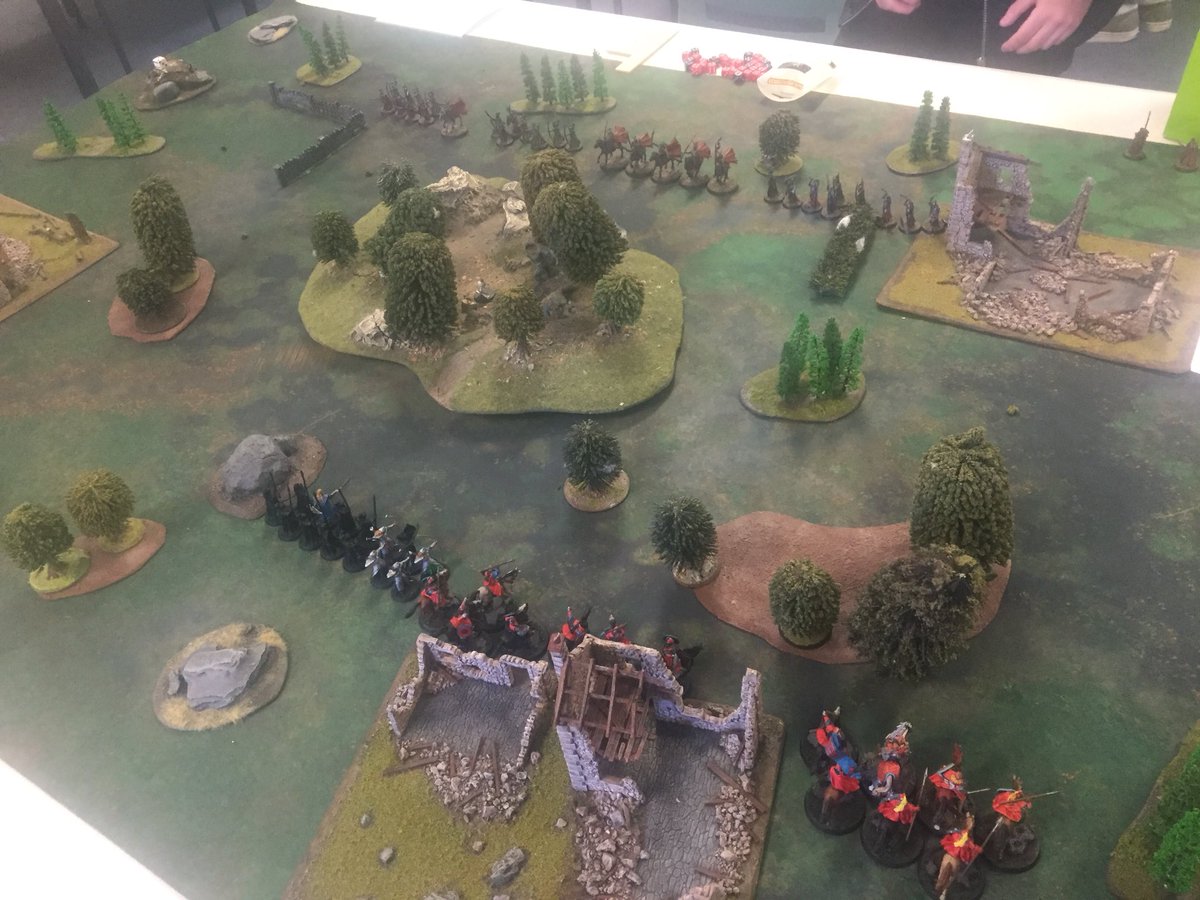TheLiability1's tweet photo. Game 2 against Alex’s Rivendell in the Trollshaws https://t.co/IWRz9fJFth