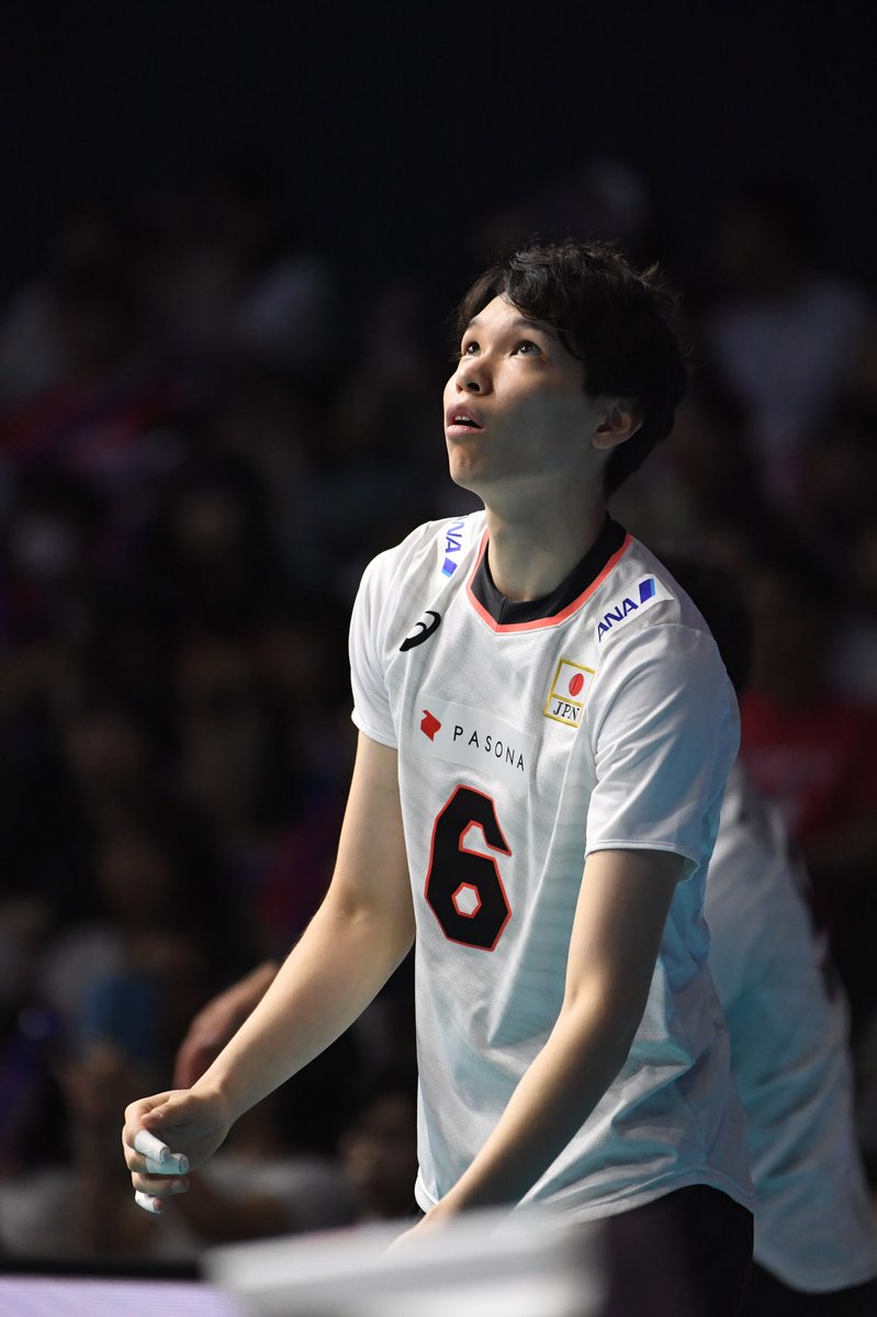 The Japan men's national volleyball team 山内晶大 Akihiro Yamauchi