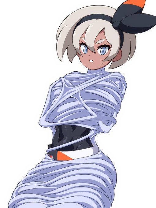 鍛え上げた身体を蜘蛛糸で封じられてしまったサイトウ 