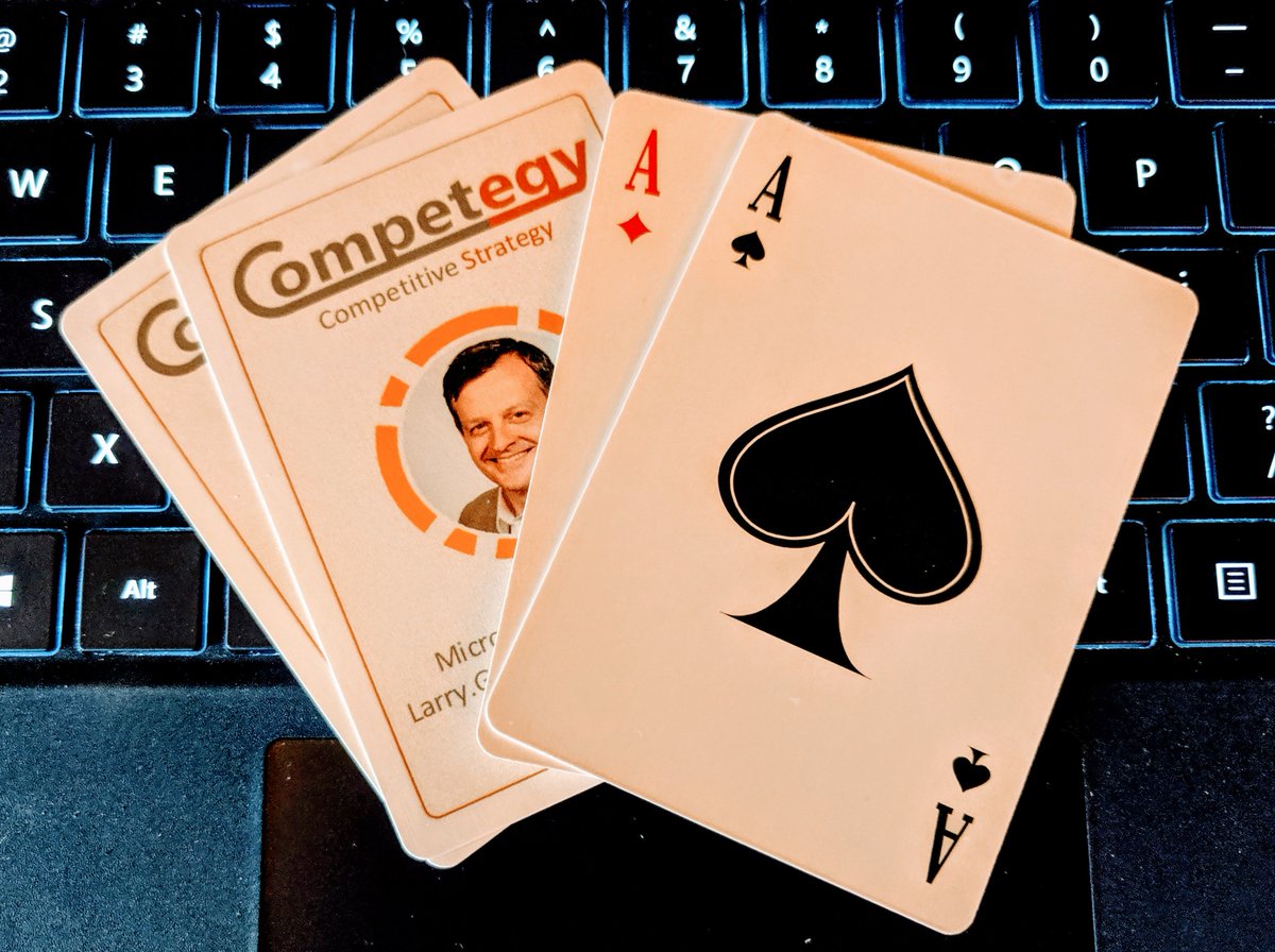 larrygr's tweet photo. Packed and ready for #MSInspire, including new business cards suitable for Las Vegas 🙂 https://t.co/xbN7ykCAkD