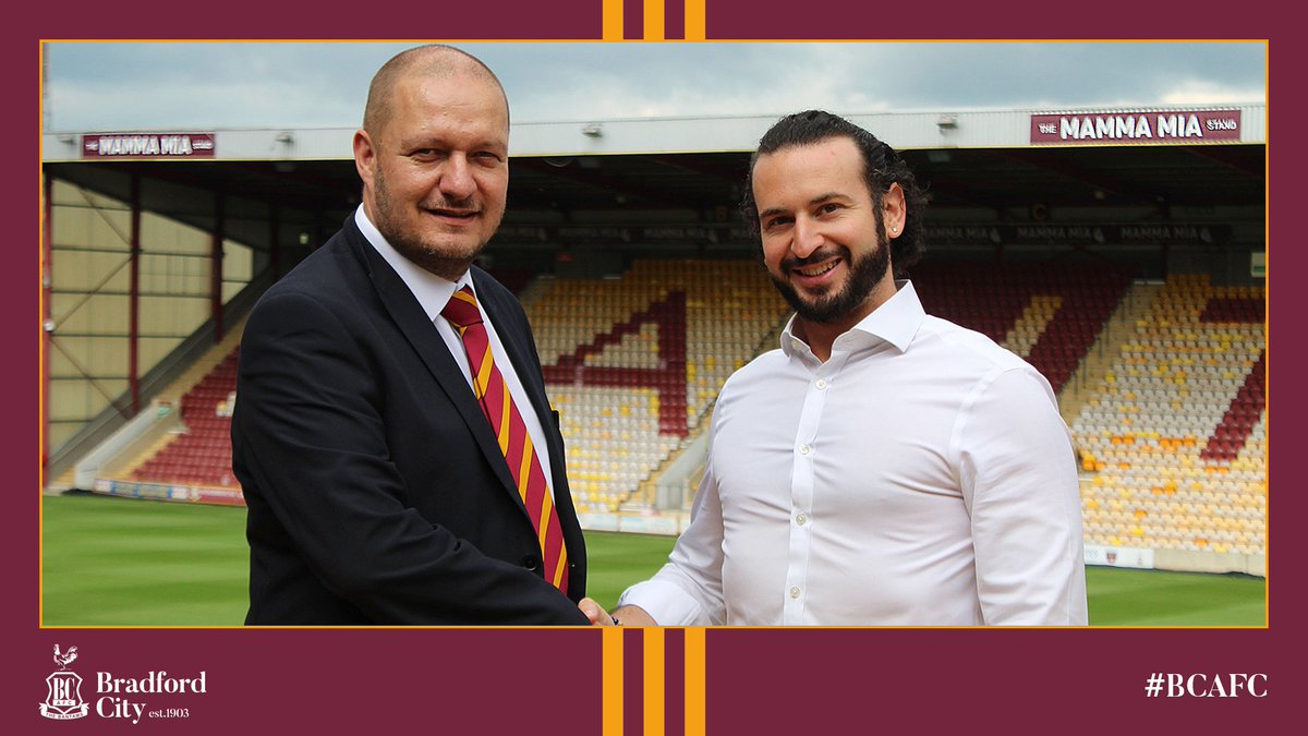📰 BREAKING NEWS | We are delighted to announce the launch of The Mamma Mia Stand, as part of an improved two-year partnership with #Bradford’s leading authentic Italian restaurant!

➡️ | Read full details here: bit.ly/TheMammaMiaSta…

#BCAFC | #OurCity