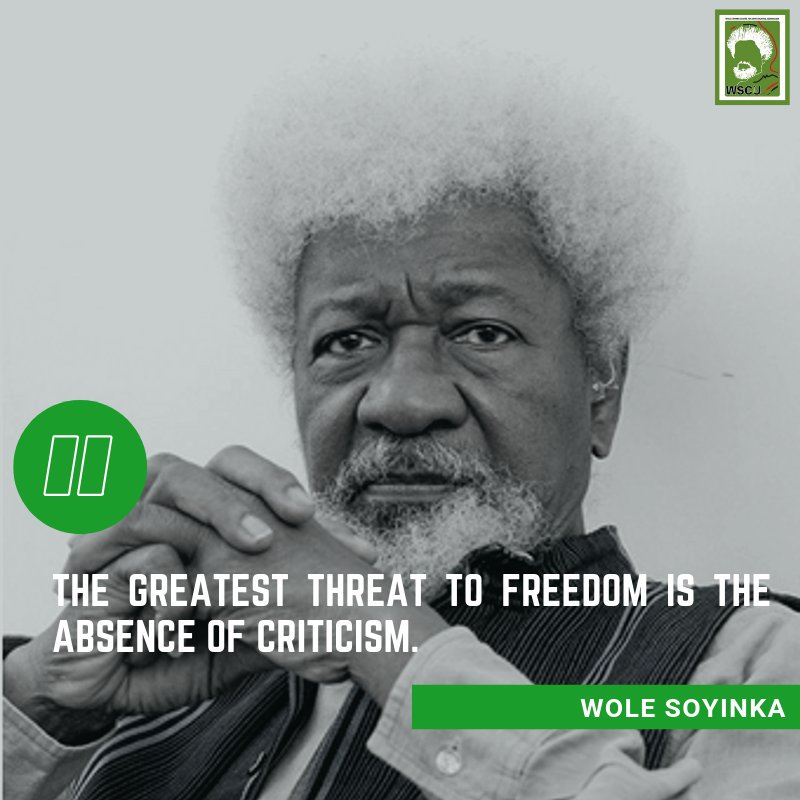 Happy Birthday Prof Wole Soyinka on your 85th Birthday. 