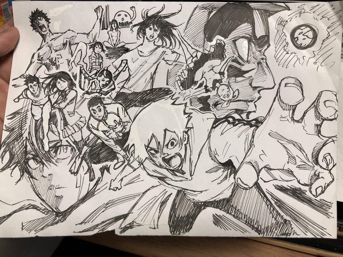 藤村緋二 Auf Twitter このタグを見た人はラフ画とその完成絵を見せる 藤村緋二 Auf Twitter このタグを見た人はラフ画とその完成絵を見せる