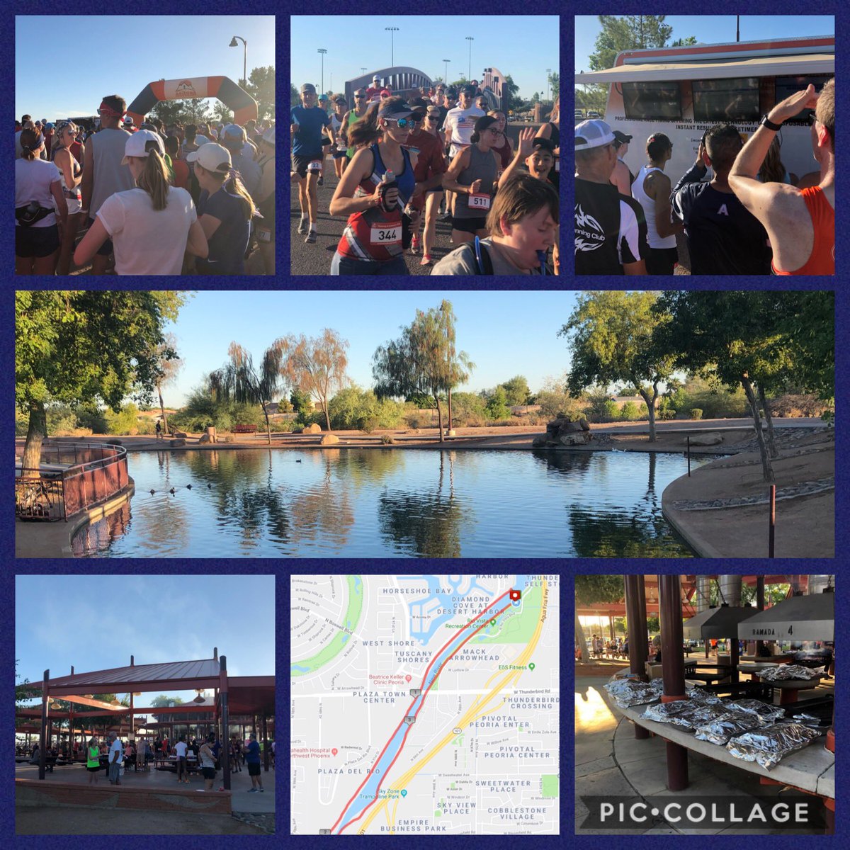 Running_Crystal's tweet image. Summer Series 3! 4 miles for the Fourth with #ArizonaRoadRacers. Not much shade on course so pretty hot this time of year, but love running the different Valley parks! Awesome post-race food - burgers, hot dogs, and watermelon. Yum! Always a good event with ARR!