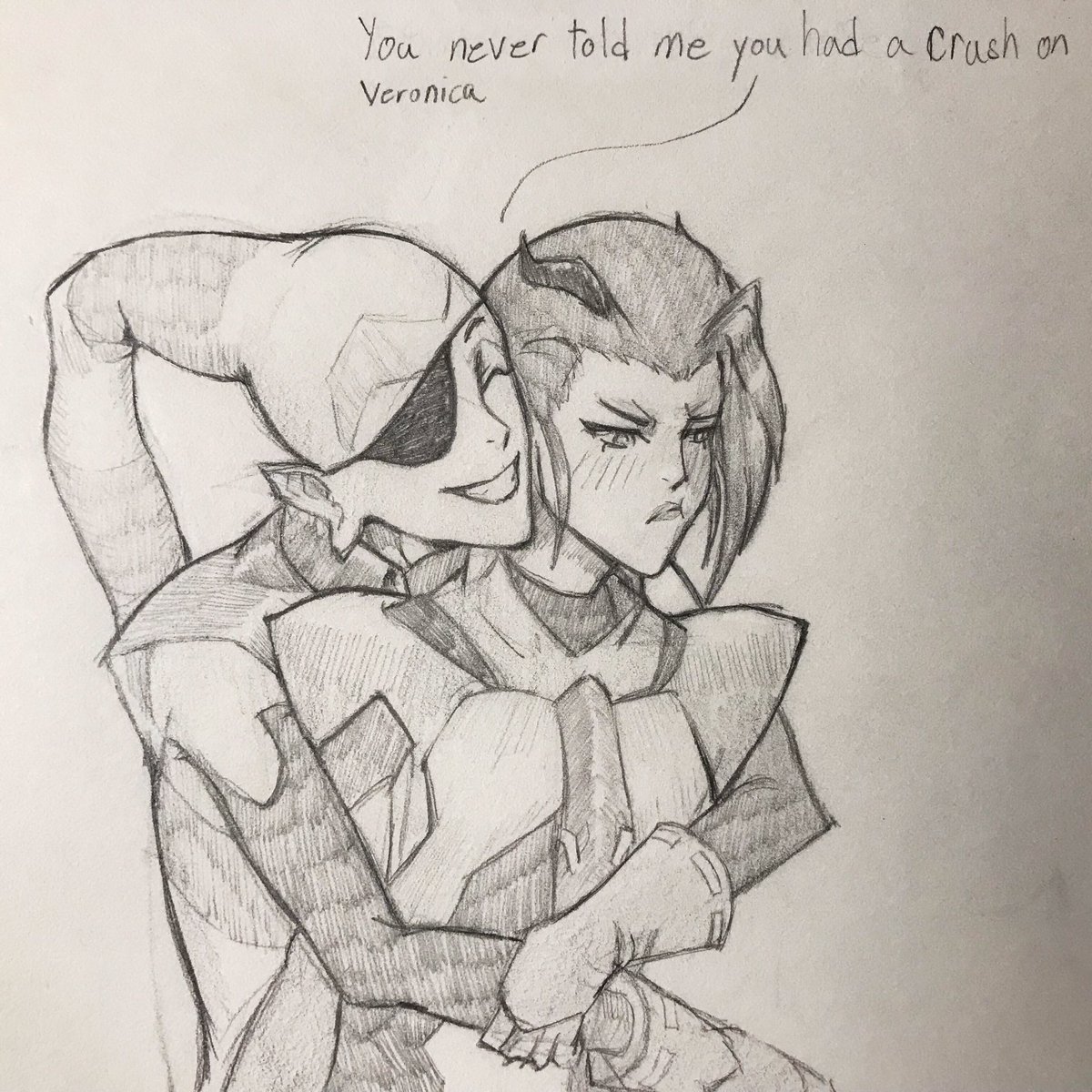 xThe_Real_CJx's tweet photo. Her secret is out
#Voltron #axca #ezor https://t.co/Js7zZA8KgN