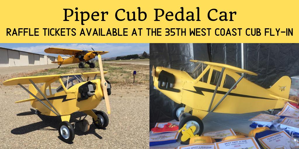 piper cub pedal plane