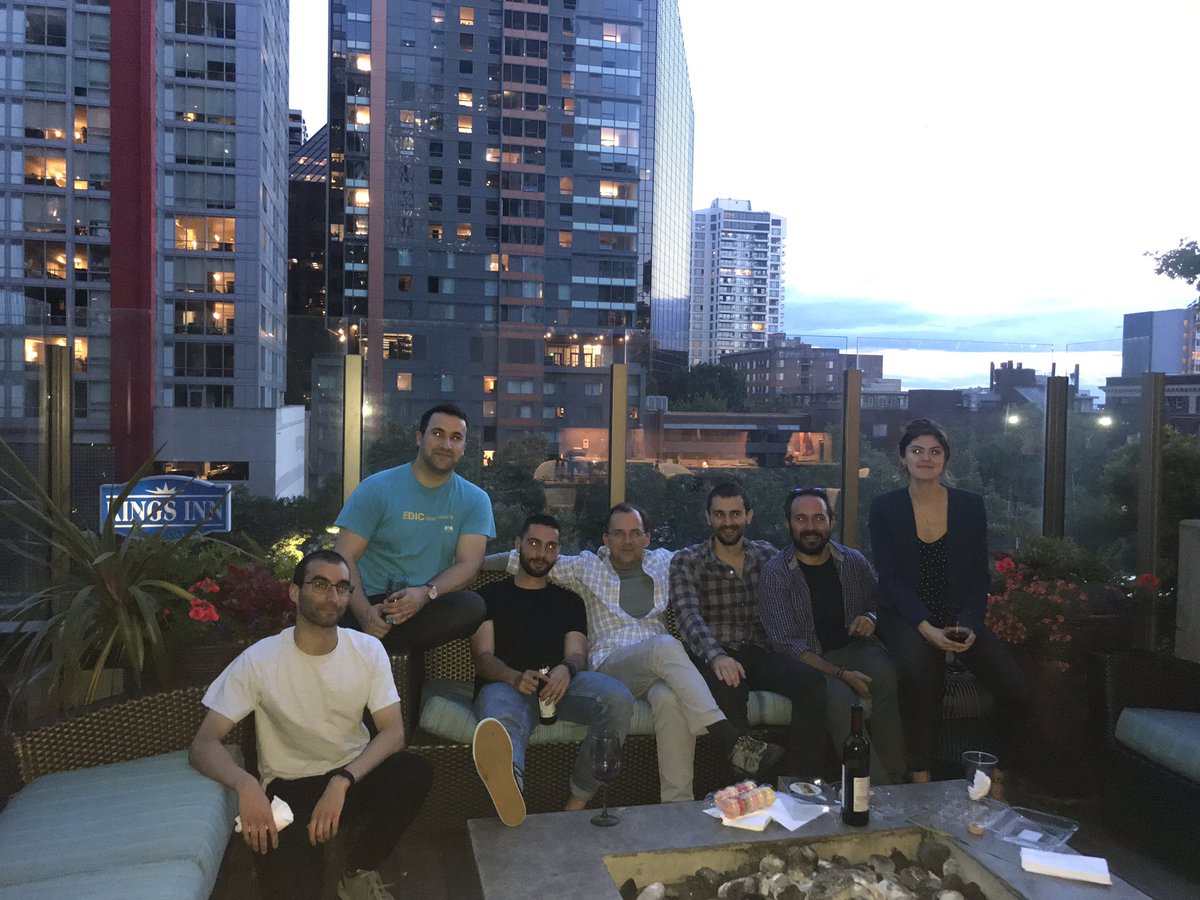 3 great presentations at usenix #atc19 by Marios (2x) and Adrien.   With bonus DCSL alumni reunion on Seattle’s rooftops.