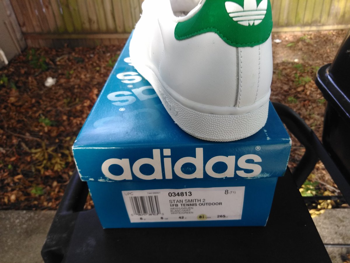 scrapwon's tweet photo. Unlaced vintage Stan Smiths lovely outstanding grab 👊 https://t.co/xDHJ2msAf1