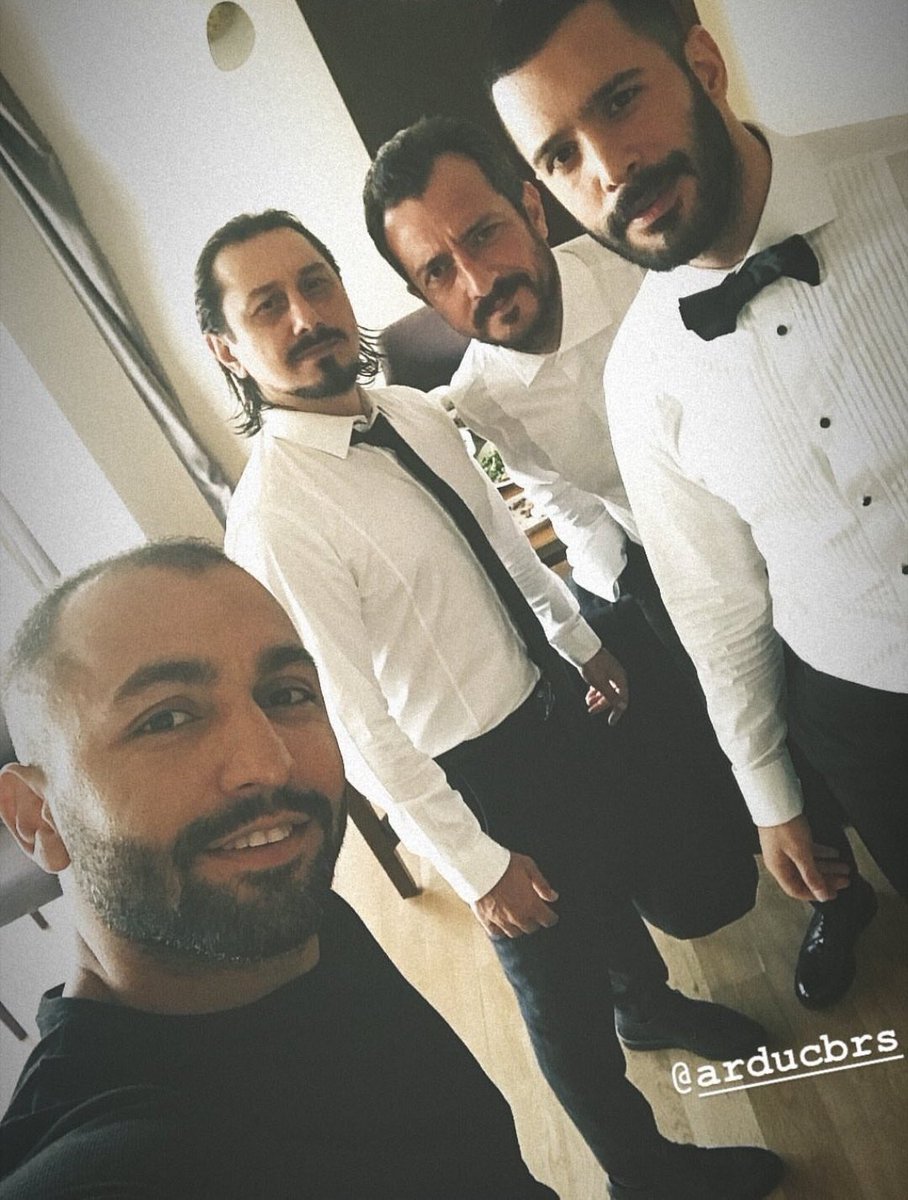 Barış Arduç, menajeri ve saç stilisti ile ✨ #BarışArduç #BarışArduçBiaf2019