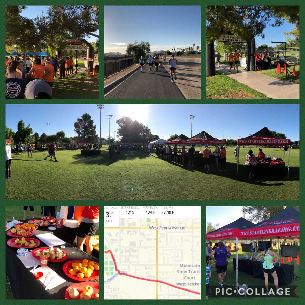 Running_Crystal's tweet image. #StartLineRacing Sunrise Series race 4 at Rose Mofford Park. Another fun series to run Valley parks! A lots of sun course, but easy out/back. Shirt and medal piece at each race make nice swag. Traditional post-run food with added vendors at the race finish.