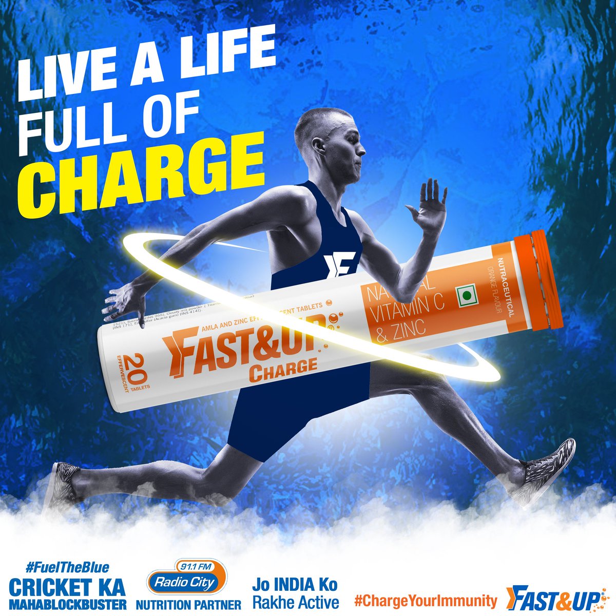 FastandUp_India's tweet photo. Always keep yourself #Charged. That's how you can live a long and healthy life.#ChargeYourImmunity
#fastandup #Wimbledon #SaturdayThoughts #SaturdayMotivation #fitnessmotivation #Monsoon2019 #HarvestDay #health #healthcare #SaturdayMorning #GOAT #Federer #wimbeldon2019 #health https://t.co/7d414q0Jxa