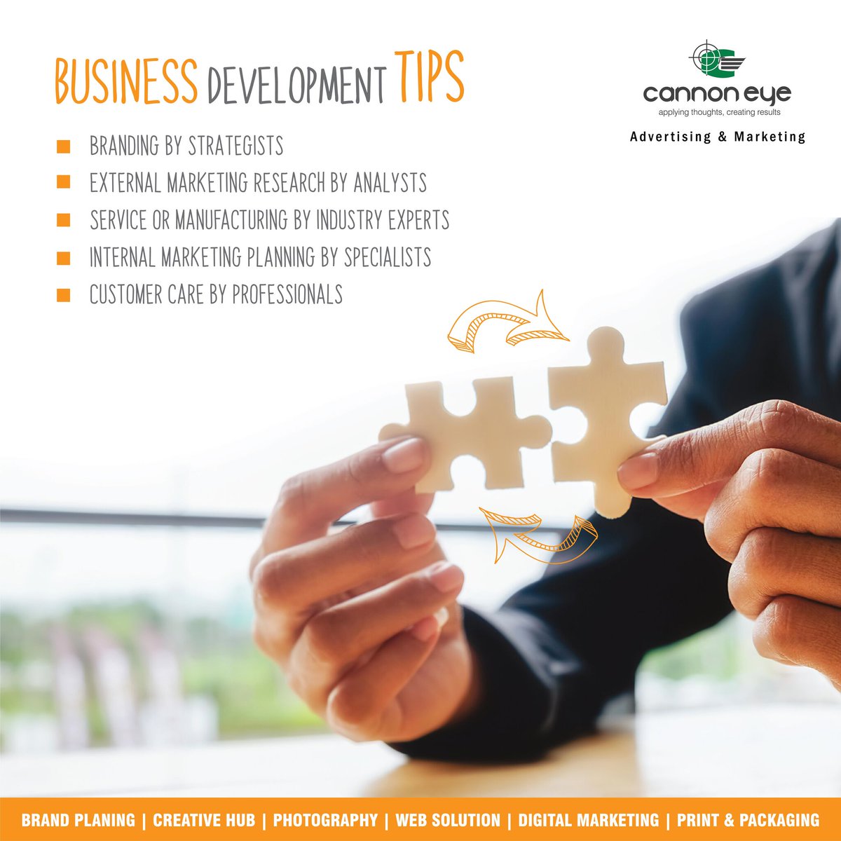 cannon_eye's tweet photo. Business growth is not achieved by only one way, it needs all mentioned ways to be adopted! Let’s know to advertise, mentor and market your product or services easily in your target audience.
#BussinessDevelopmentTips #GrowBusiness https://t.co/2vjzBDspsw