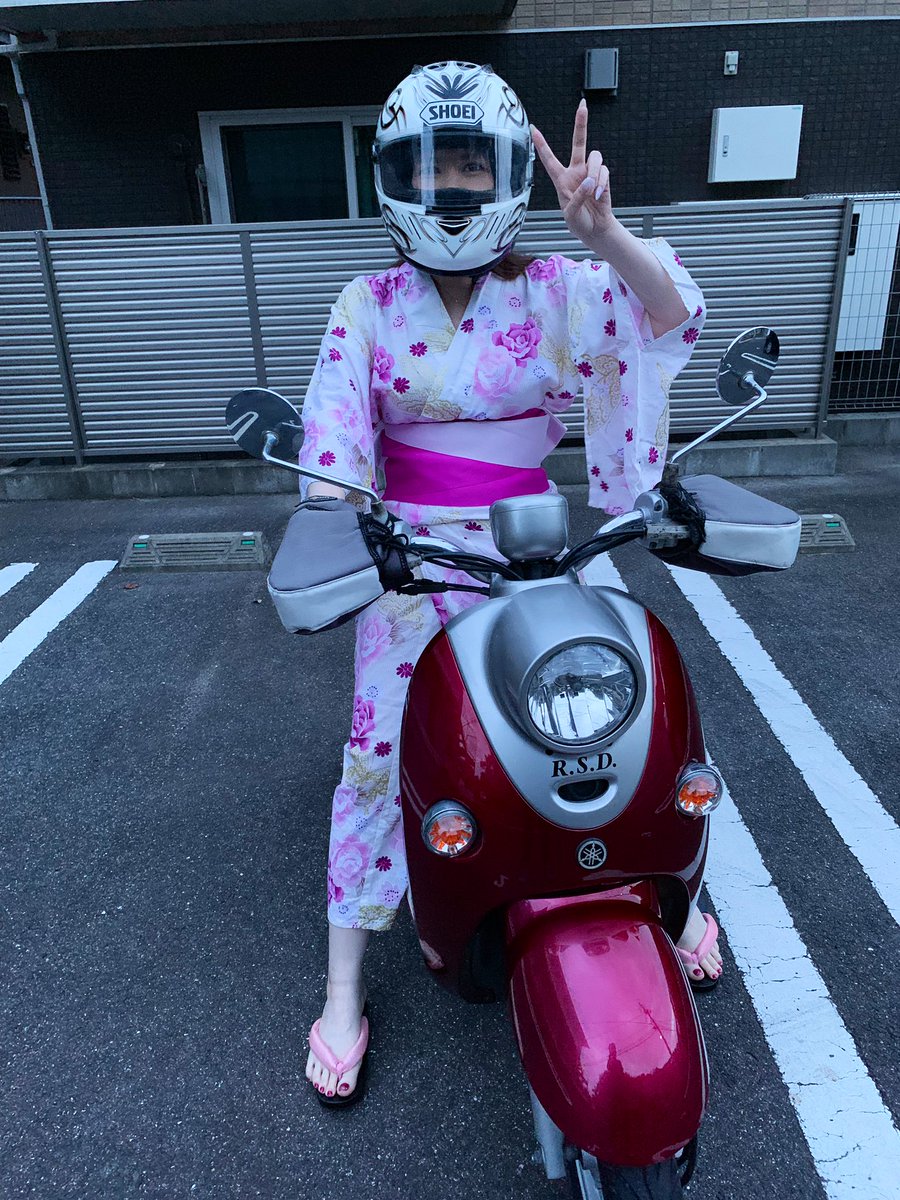 炎虎 エントラ エイジ アッキー V Strom250日本一周令和元年5月8日 12月14日達成 ヤエー 浴衣にバイクはよく合うなぁ