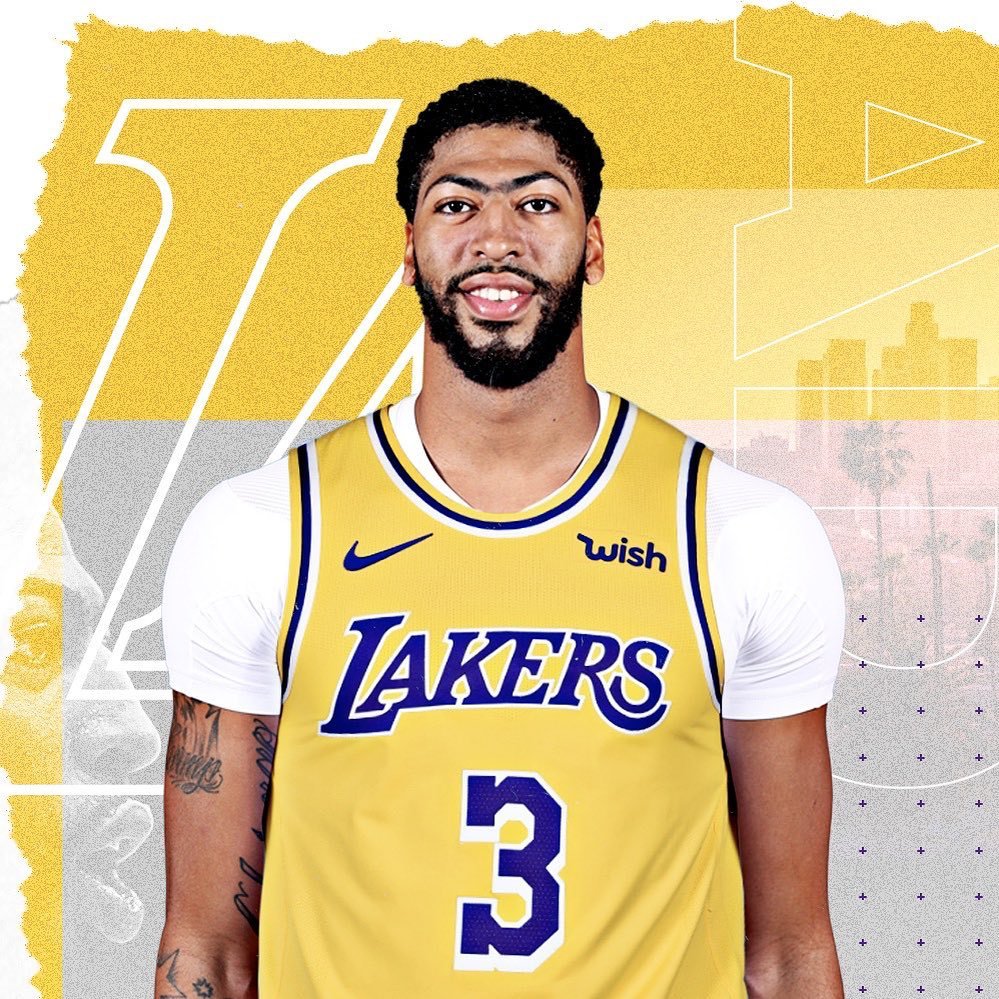Magistrate There is a need to Pull out NBA do Povo 🏀🇧🇷 en Twitter: "Anthony Davis, através do seu Instagram  anunciou que ele vai usar a camisa #3 do Los Angeles Lakers na próxima  temporada. https://t.co/jdH1F2sdsp" / Twitter