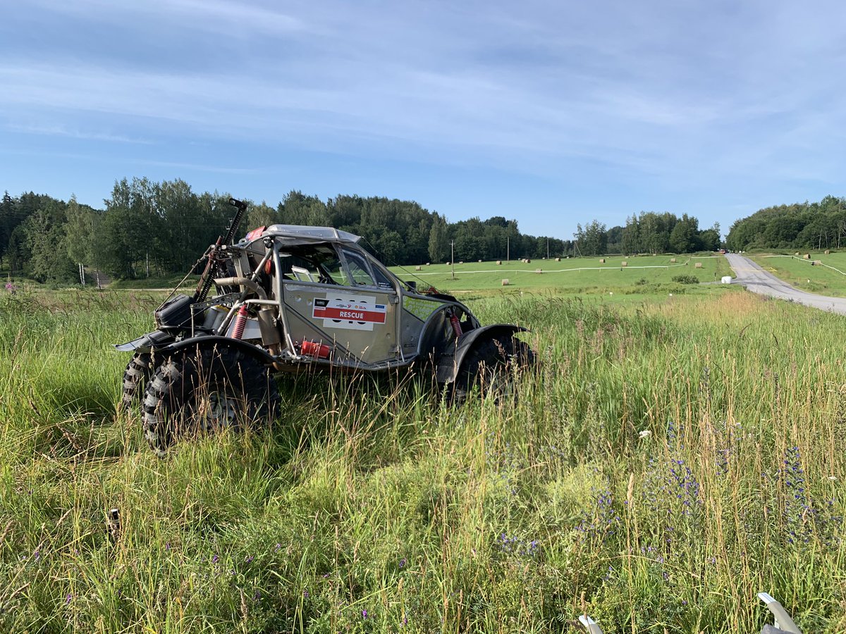 drdiff's tweet image. The sun is shining over the start of SS2/4 #RallyEstonia