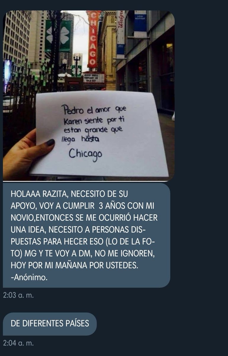 DispatchFake's tweet image. ㅤㅤㅤ☀ ; @/anónimo
ㅤㅤㅤㅤʚ  ⌠  BÚSQUEDA

ㅤ✦﹙Ayuden a esta pobre alma para darle una sorpresita a su persona amada~.
