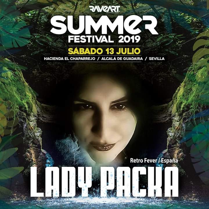 LadyKPacka's tweet photo. Hoy es el gran día, nos vemos en Summer Festival 2019 @raveart_prod https://t.co/AwDq6xm3bV