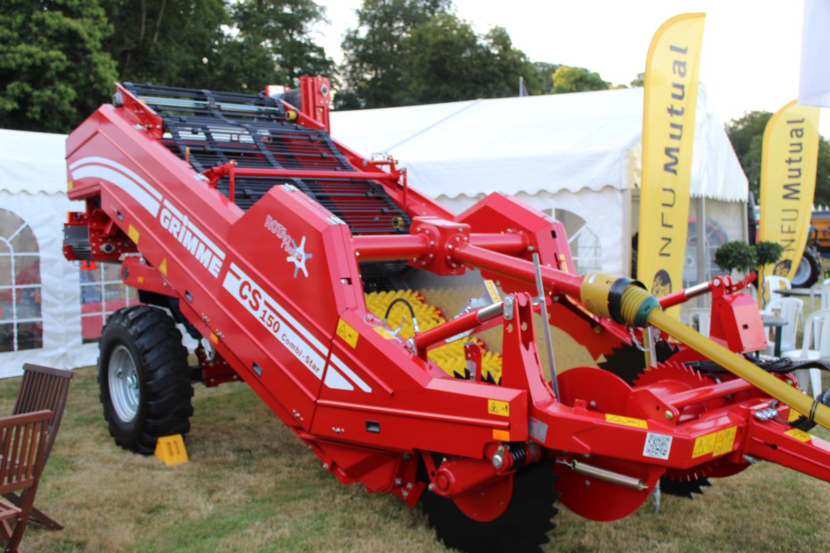 The GRIMME team from our retail outlet in Shrewsbury are set up and ready for the @NewportShow Show today. #GRIMME #GRIMMEGroup #summershow #Saturday #Newportshow #Agriculture #Farming #REXOR #BeetHarvester #Destoner