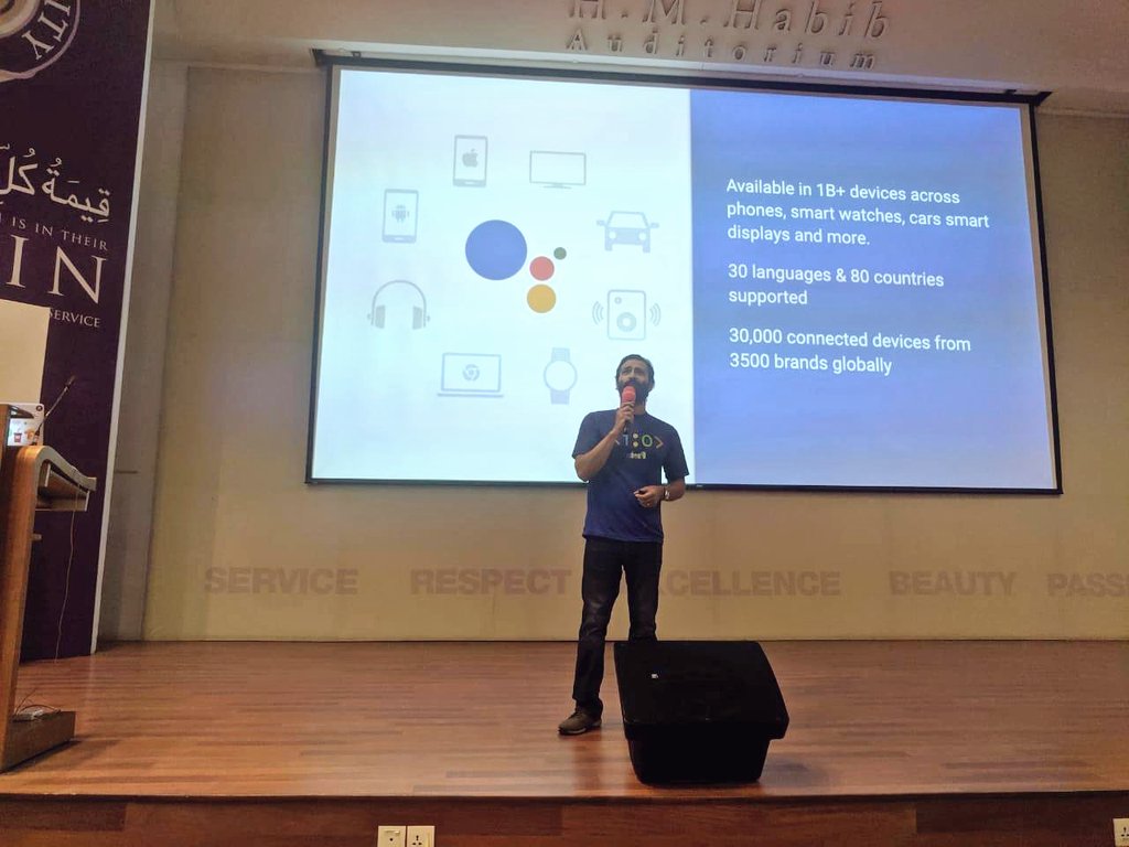 reteewter123's tweet photo. RT aimans_3 "RT samikiz: Awesome crowd at I/O Extended in Karachi!  Always an honor to join forces with the team behind GDGKolachi :)
#gdgkolachi #io19extended #io19pakistan https://t.co/MKe9qpUH8w"