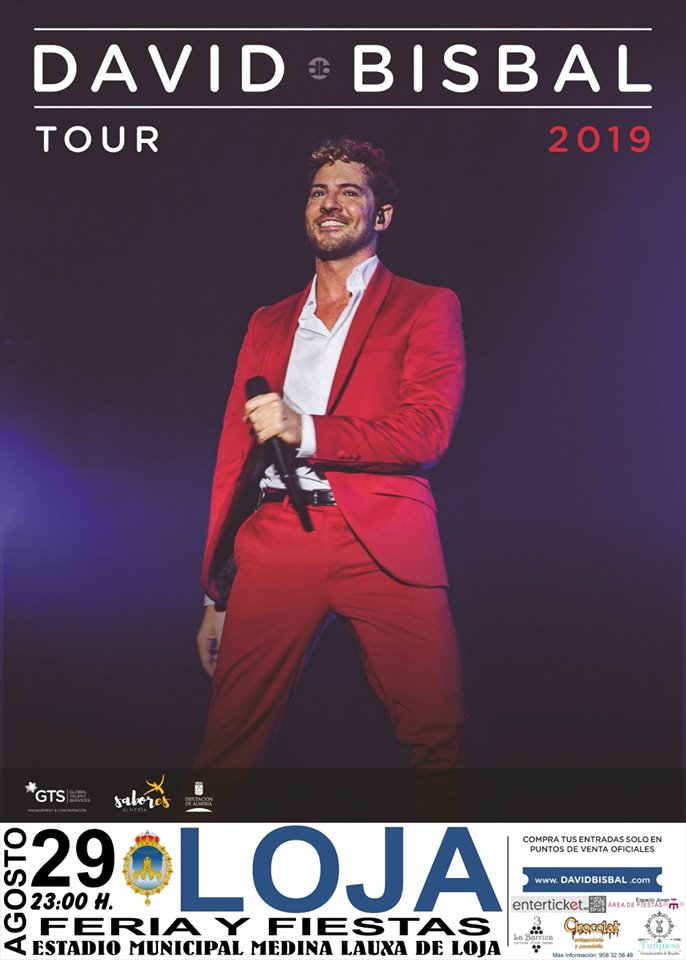 PepiyFernando's tweet photo. @davidbisbal FB - Amigos de Loja y Murcia, me siento muy feliz de que el #Tour2019db pase también por estas 2 tierras hermanas de mi Almería. Os espero el 29 agosto en Loja y el 4 octubre en Murcia.Serán 2 noches inolvidables!
➡️ https://t.co/BLmqZoC58v    https://t.co/oTOj3PyEUy https://t.co/ViDXkAGyqZ