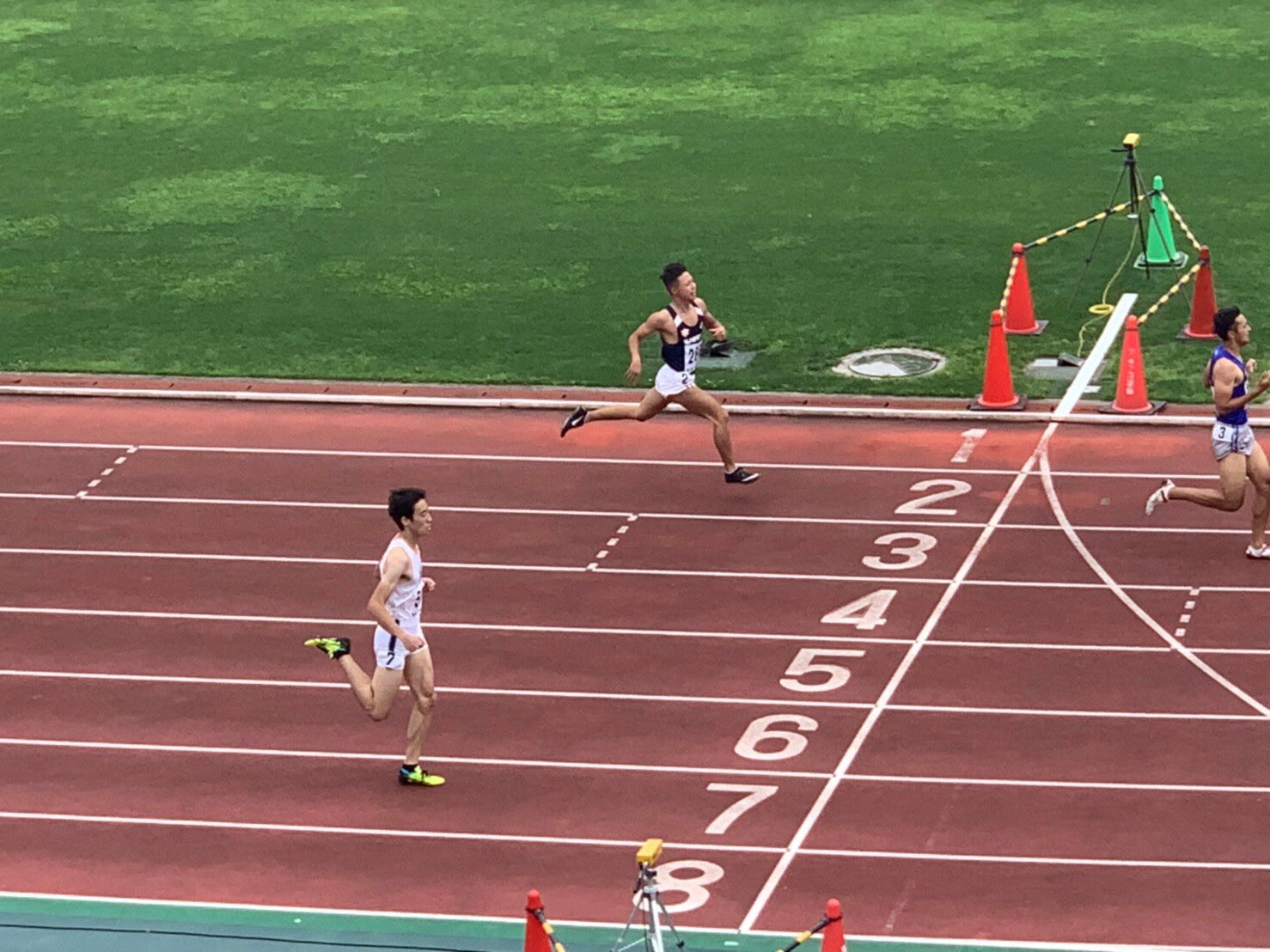 日体大 日本体育大学 陸上部 ユニフォーム上下セット レーシング