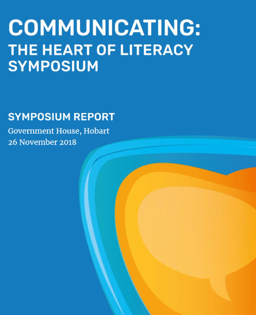 “It was truly inspiring. At the end of the day we were at one: unlocking every child’s potential to learn the magic of reading is an achievable goal &amp; ... we have people with the passion, skill, drive &amp; insights to realise this dream.”
Governor of Tasmania
chattermatters.com.au/wp-content/upl…