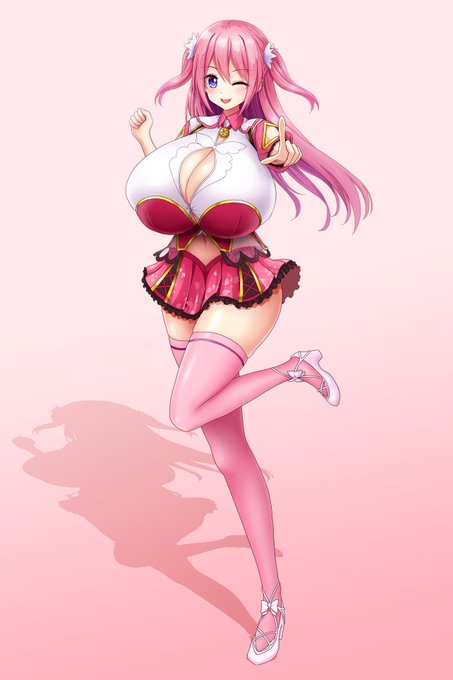 シルエットから2人目は飛び級乳学生のカノンちゃん。
2枚目は約1年前に描いた設定。だから等身とかのバランスが今と違ったりしてる、未だに自分にとってコレだ!と思えるバランスがわからないから立ち絵ってつらいけど面白い。 