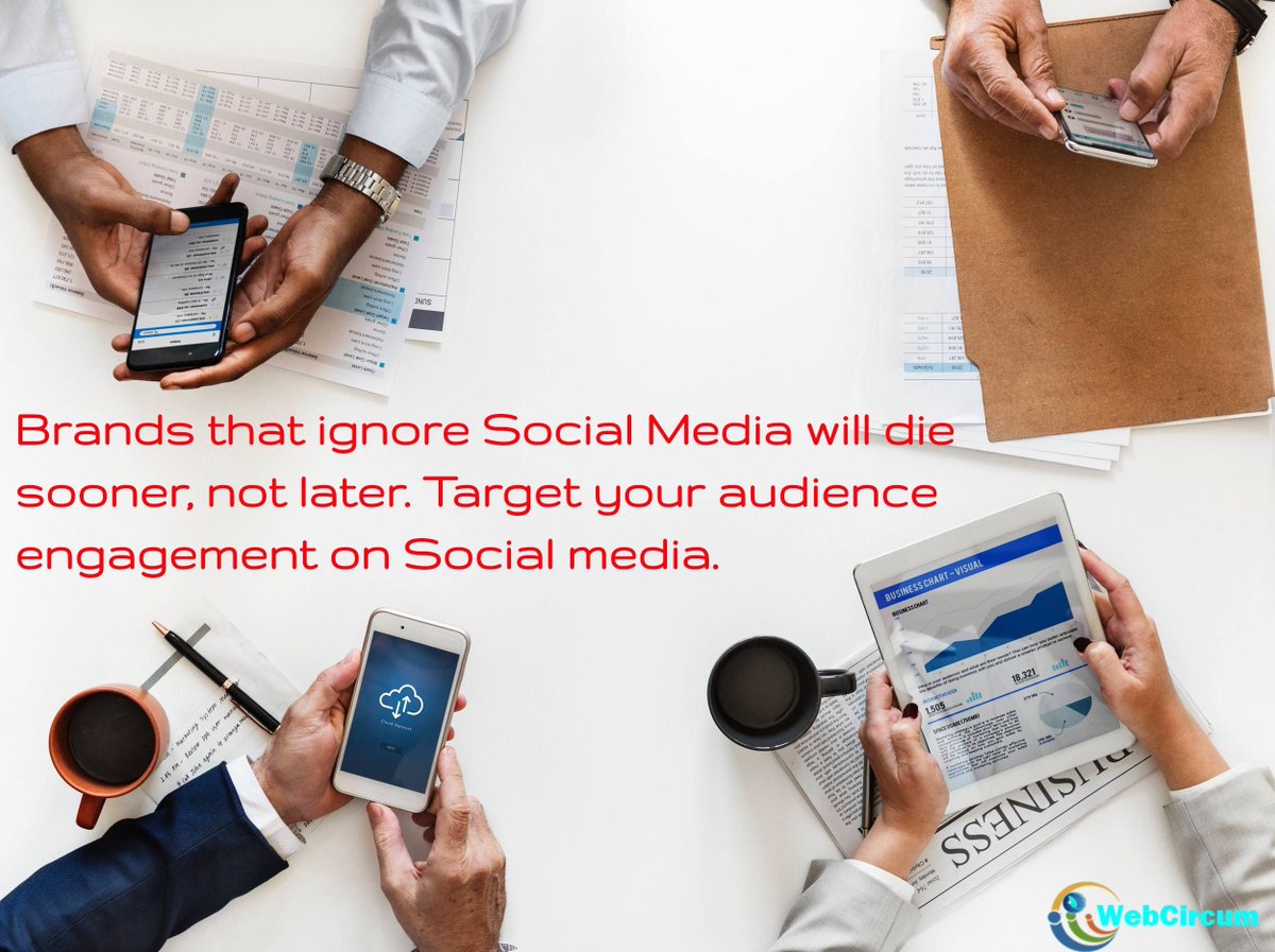 " #Social_media is not just an activity; it is an #investment on your #online_presence."

Revamp your online marketing strategies. Visit @ buff.ly/2jK2hDt Call us to +1 (315)-787-1380 for more details.

#TwitterMarketing #Business_online #DigitalMarketing #WebCircum #Hire