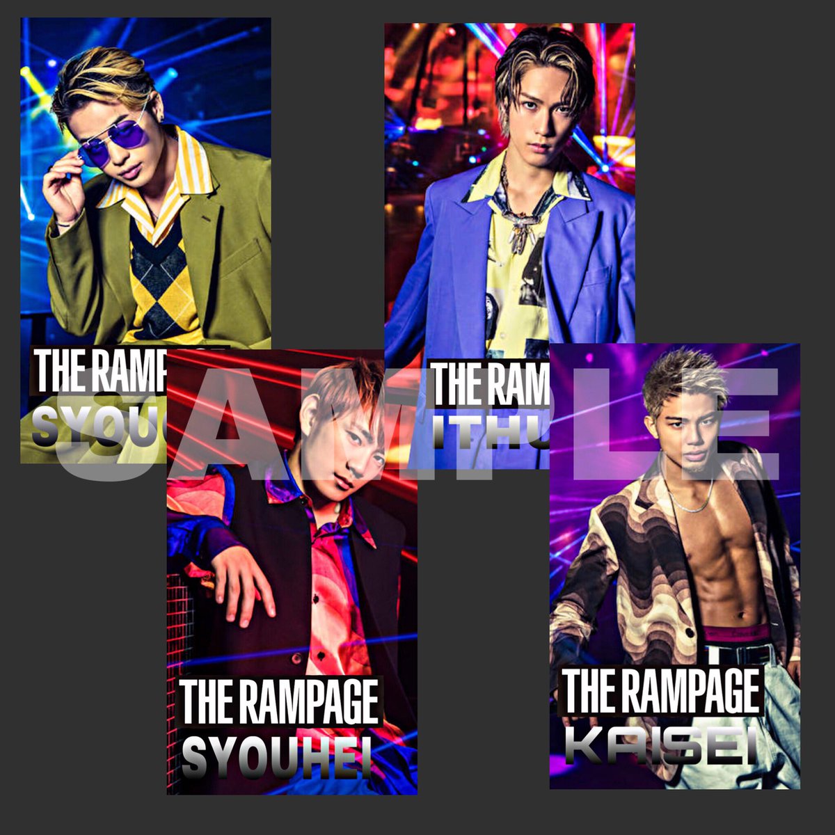 片寄さら A Twitteren The Rampage From Exile Tribeニューシングル Welcome 2 Paradise のアー写で作ってみました シンプルにthe Rampageと名前を入れて全体に加工しました 欲しい人はrtとフォローでお配りします 4人まで 今回はフォロワーさんも皆さん共通で4