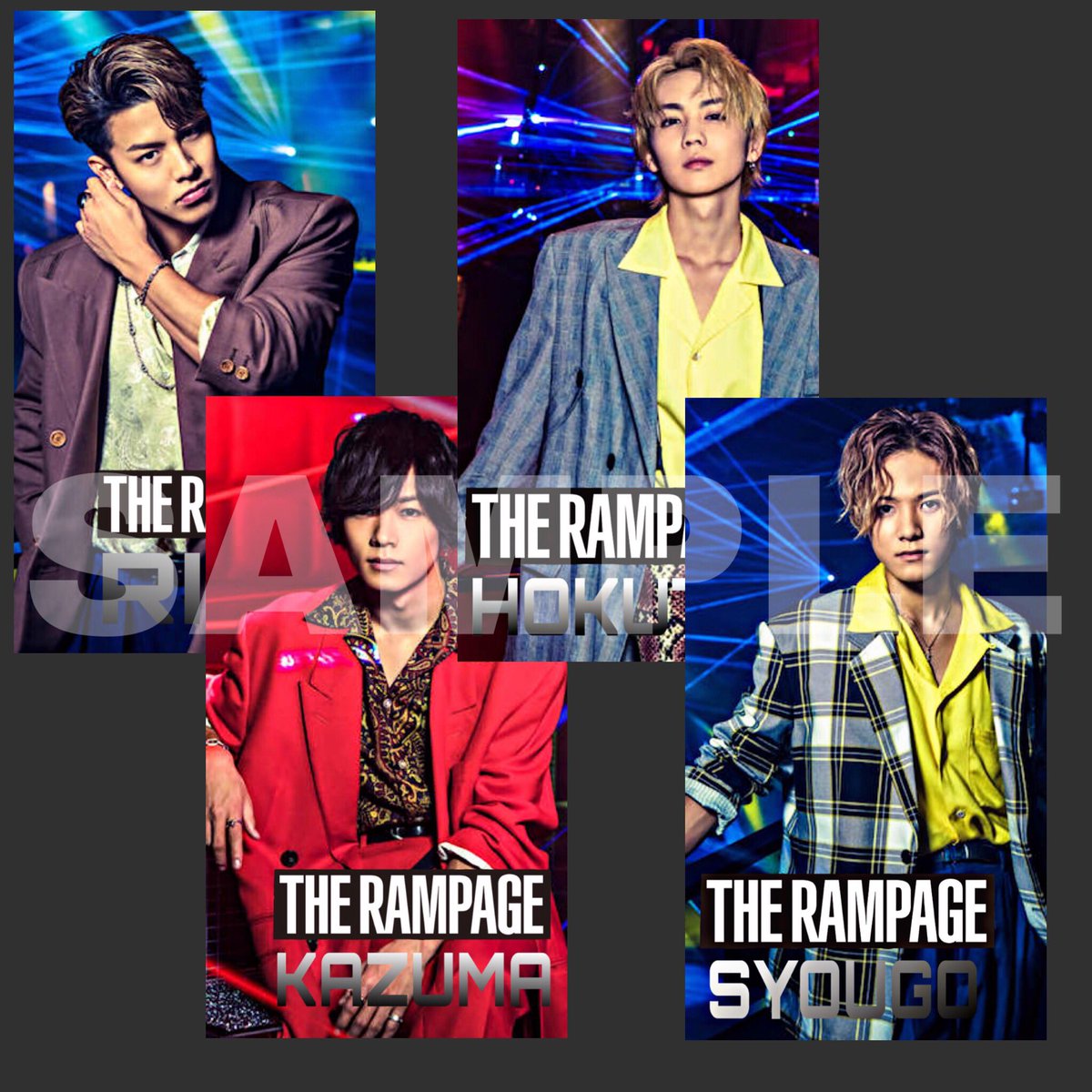 片寄さら A Twitteren The Rampage From Exile Tribeニューシングル Welcome 2 Paradise のアー写で作ってみました シンプルにthe Rampageと名前を入れて全体に加工しました 欲しい人はrtとフォローでお配りします 4人まで 今回はフォロワーさんも皆さん共通で4