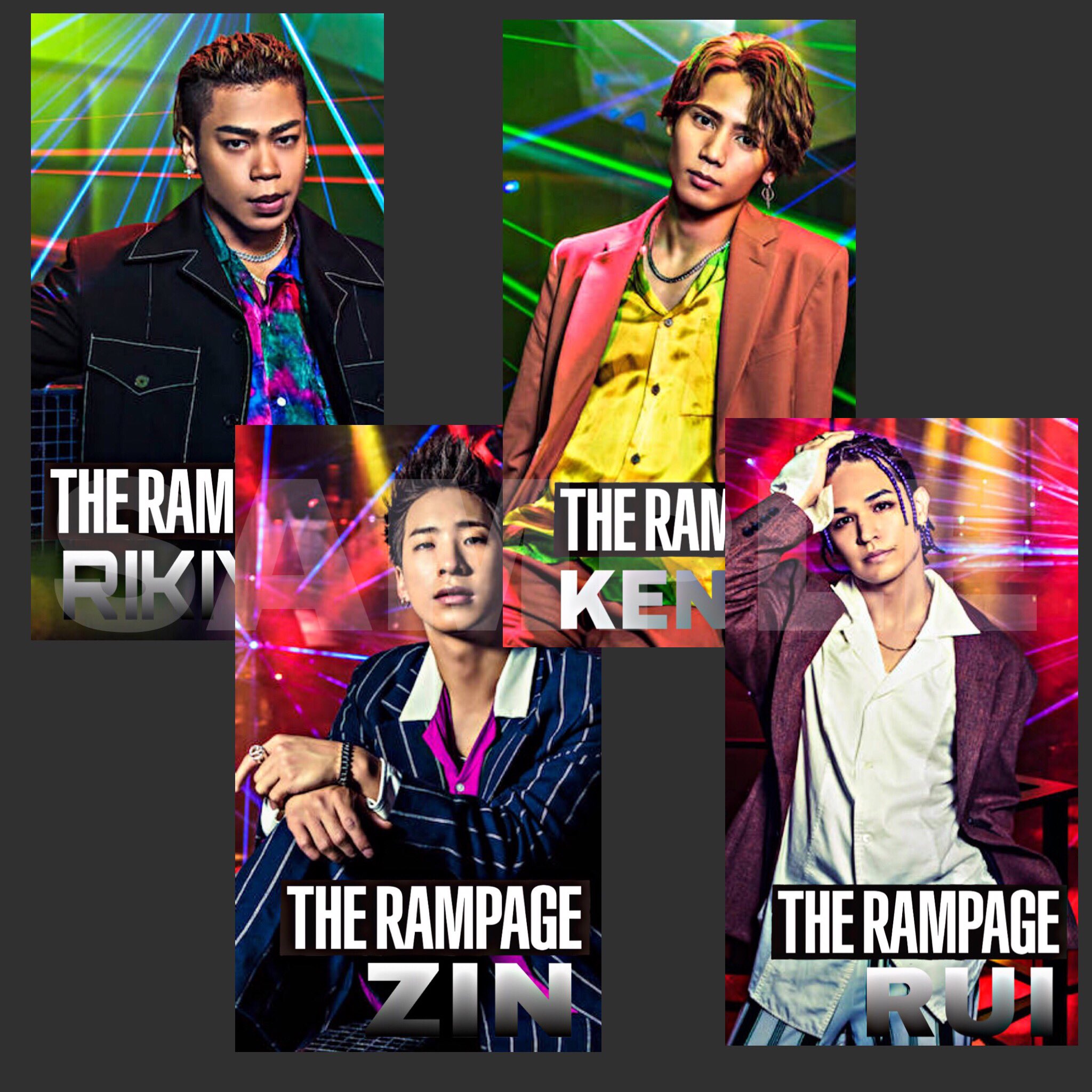 片寄さら The Rampage From Exile Tribeニューシングル Welcome 2 Paradise のアー写で作ってみました シンプルにthe Rampageと名前を入れて全体に加工しました 欲しい人はrtとフォローでお配りします 4人まで 今回はフォロワーさんも皆さん共通で4