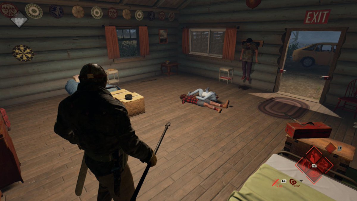 SDLxpress's tweet image. #Fridaythe13thTheGame #Horror Jason New Jacket Hung up &amp;amp; Prey after his hunt