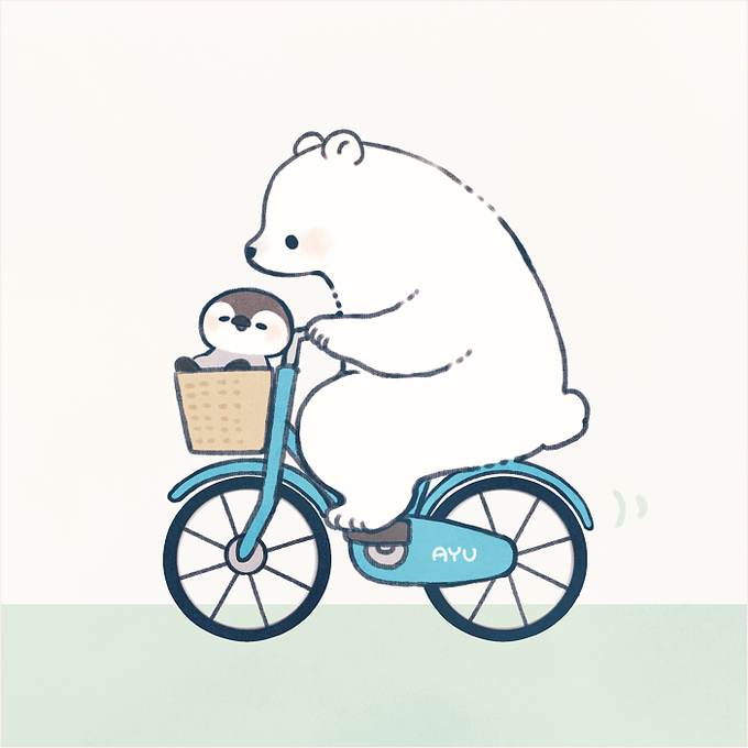 「自転車 白背景」のTwitter画像/イラスト(古い順)