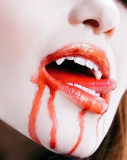 "Merci for the blood.."