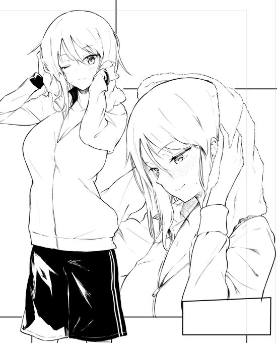 ミカさん風呂上がり。 