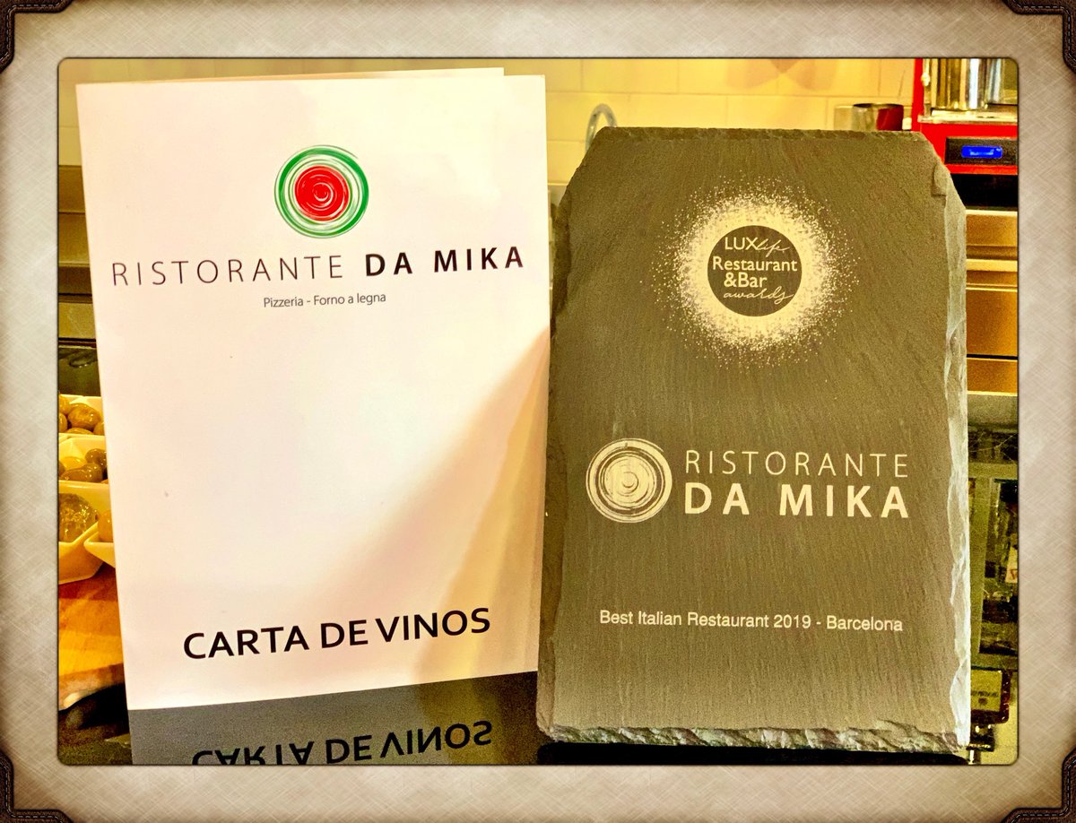 Rist_DaMika's tweet photo. Best Italian Restaurant 2019! #restaurante #pizza #italian #masnou https://t.co/Sx18taYs6P