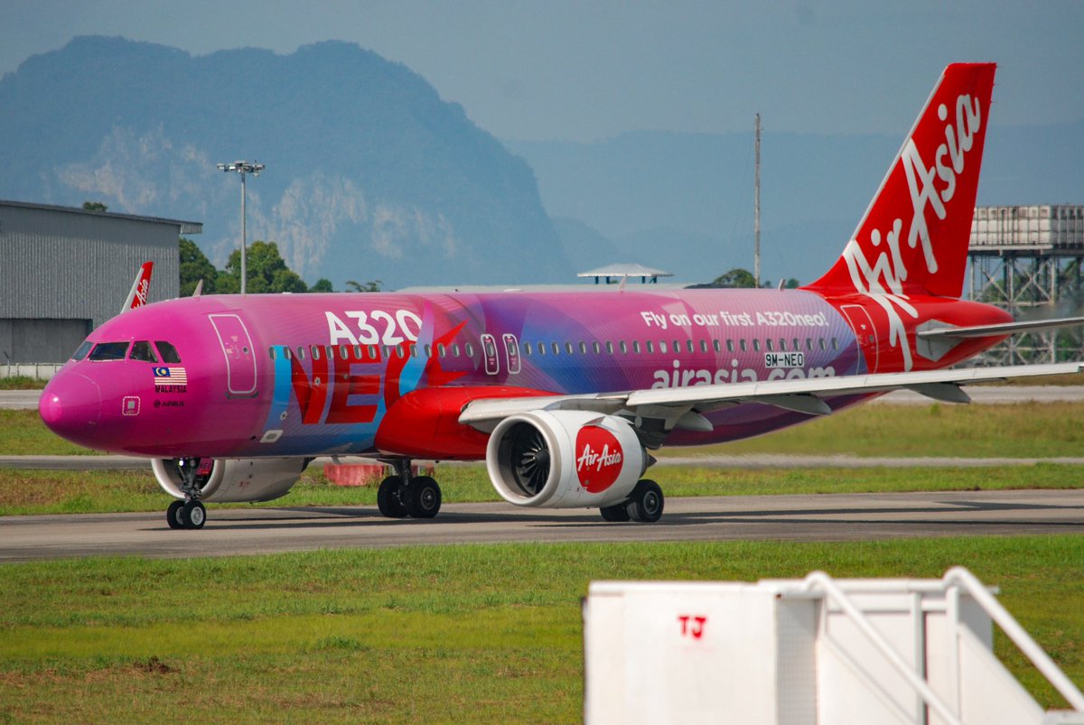 GabrielGuyut's tweet photo. 🇲🇾AirAsia
🆔9M-NEO
✈️Airbus A320-251N(SL)
✈️AK5203 KCH-KUL
🛬Kuching International Airport-WBGG
📅09 JULY 2019 0919
@airasia
@MY_Airports
@Airbus
#AirAsia #Airbus320 #AK5203 #9MNEO #airbusboeingaviation #airbus #cfmleap #kuchinginternationalairport #WBGG #malaysiaairport #avgeek https://t.co/oCXmQcpBNU