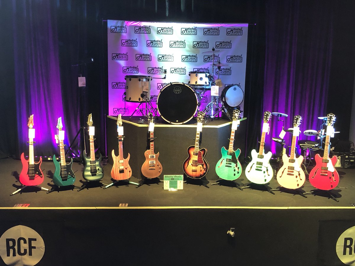 TotalMuse's tweet photo. For our WEEKLY SALE we are featuring some of our Ibanez semi-hollow bodies and solid electrics. Through 7/19/19 in-store only! @ibanezofficial @TotalMuse #TotalMusicSource https://t.co/c1qdECZzU3