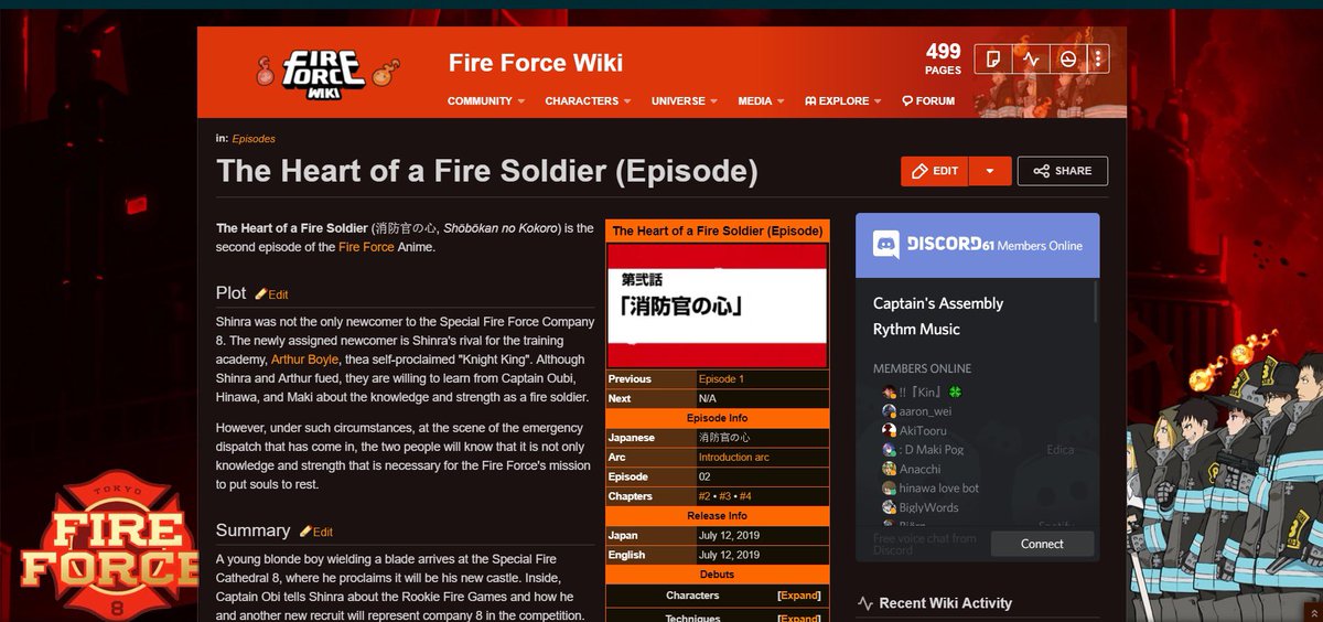 Fire Force Wiki (FIREFORCEWIKI@) / X