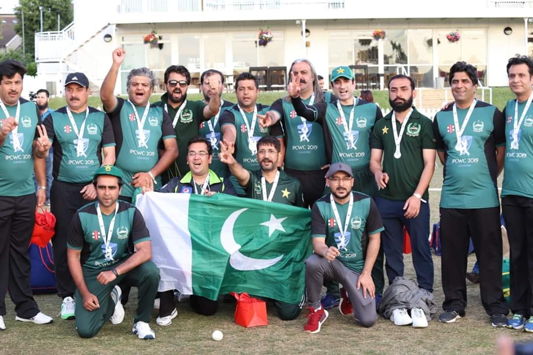 IftikharAliPTI's tweet photo. Congratulations to Pakistan Parliamentarians Cricket Team for winning the 1st Intra Parliament Cricket World Cup held in the UK. Well done skipper Zain Qureshi and team Pakistan you have been wonderful ambassadors of Pakistan. #IPCWC
@AsadQaiserPTI
@AliAminKhanPTI https://t.co/n419nhYKV5