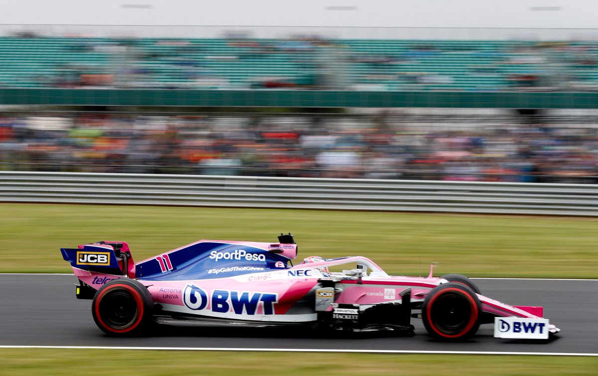 Cracking lap from @SChecoPerez! That's Q2! Vamos Checo! 👏
#MakeItCount #F1 #BritishGP