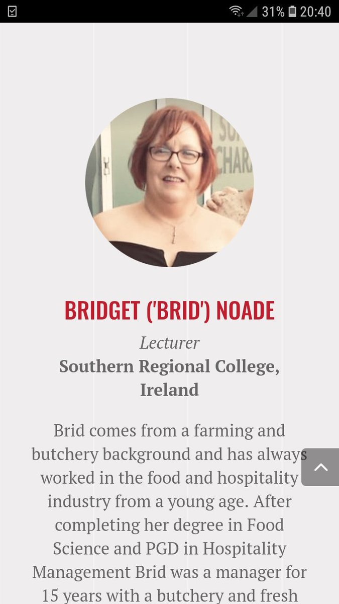 srcbutcher (@srcbutcher) on Twitter photo Hi, could everyone take a minute and vote for <a href="/srcchat/">Southern Regional College</a> <a href="/BridNoade/">Brid Noade</a> She has been shortlisted in the #womaninmeatawards for training&education. All votes would be greatly appreciated as she is a deserving finalist. Thanks #WIMIawards Hi, could everyone take a minute and vote for <a href="/srcchat/">Southern Regional College</a> <a href="/BridNoade/">Brid Noade</a> She has been shortlisted in the #womaninmeatawards for training&education. All votes would be greatly appreciated as she is a deserving finalist. Thanks #WIMIawards