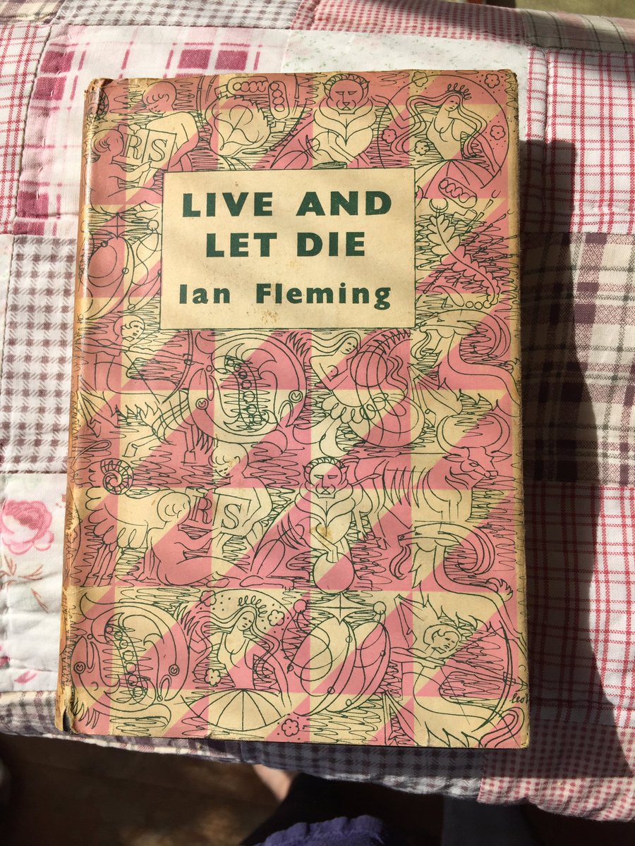 muninnherself's tweet photo. Sadly not a first edition. #vintagefleming #007 #vintagebond #houseclearing #hardbackbond https://t.co/Yup9CLjFhg