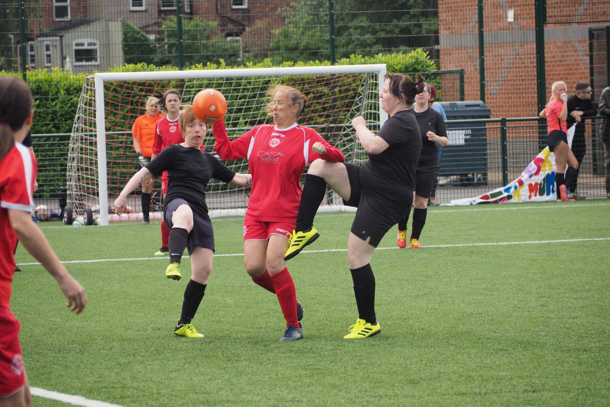 Staffsoccermums's tweet photo. Inspired by the @Lionesses OR just had enough of watching your kids have all the fun?
If you want to play #football but never thought you'd have the chance....then now you have.
#nevertoooldtostart https://t.co/kV3daDELAf