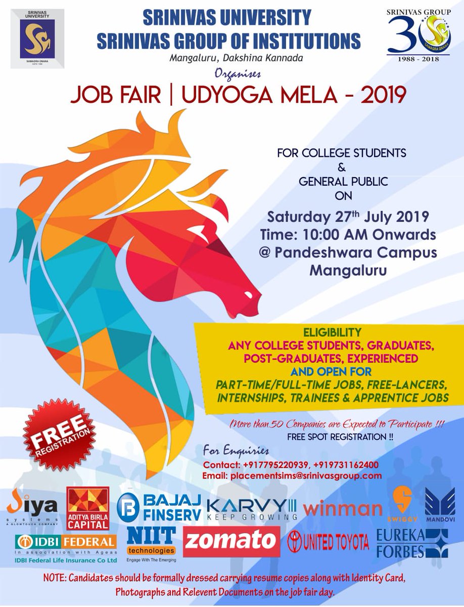 Srinivas University (@srinivasgroup) on Twitter photo 